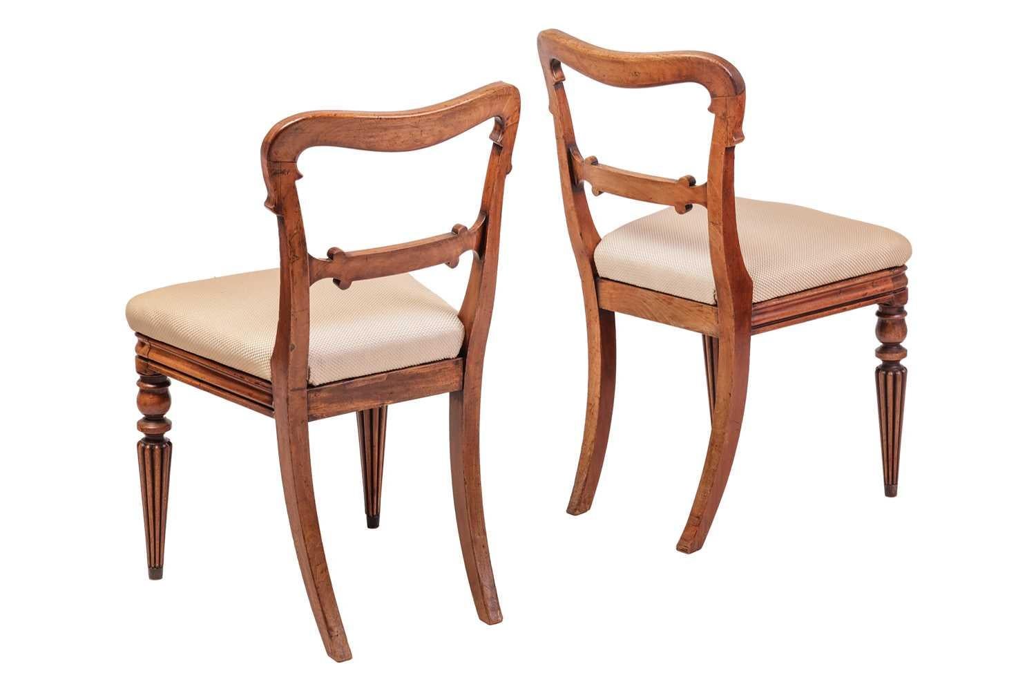 Ensemble de six chaises de salle à manger William IV en acajou, Angleterre vers 1835 Bon état - En vente à Worcester, GB