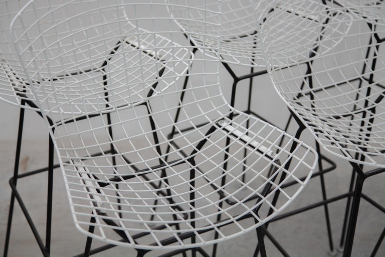 Tabouret Pour Comptoir Harry Bertoia De Nicer Interior, Blanc AP5514C Wt 1 330763293