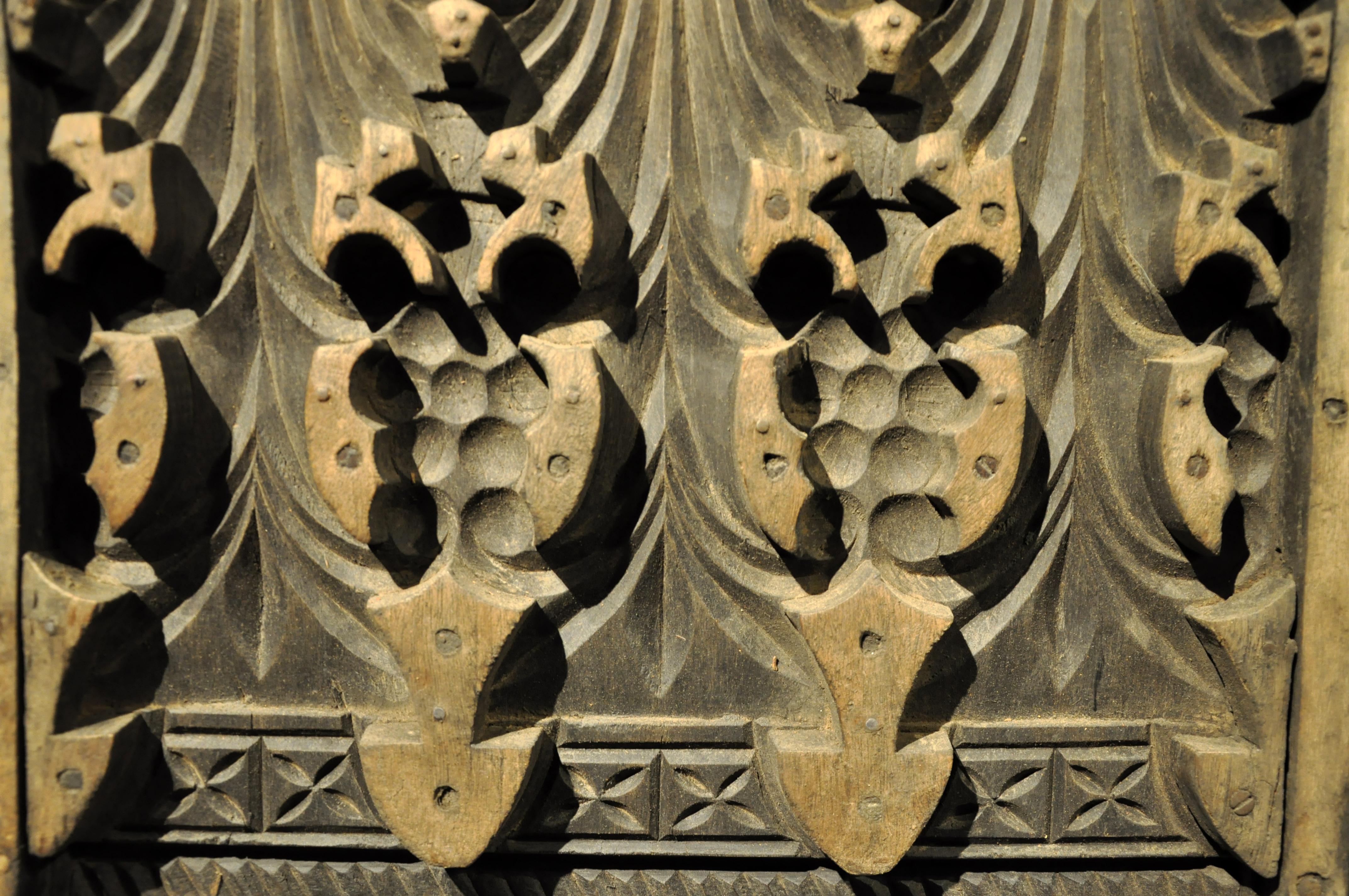 Set of Six Wooden Cement Molds 10