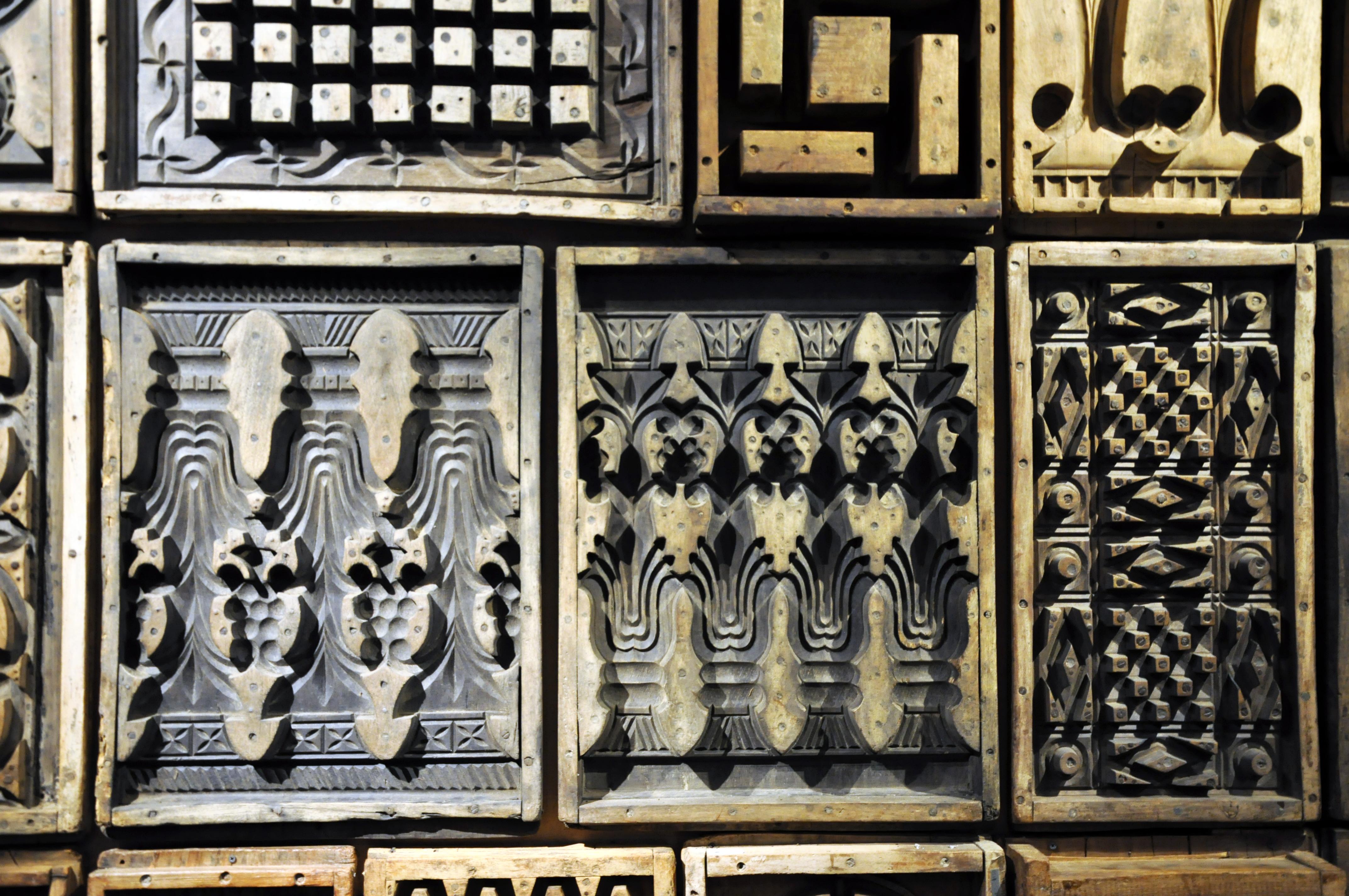 wooden concrete molds