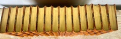 Set of Sixteen Leather Bound Book by Charles Reade