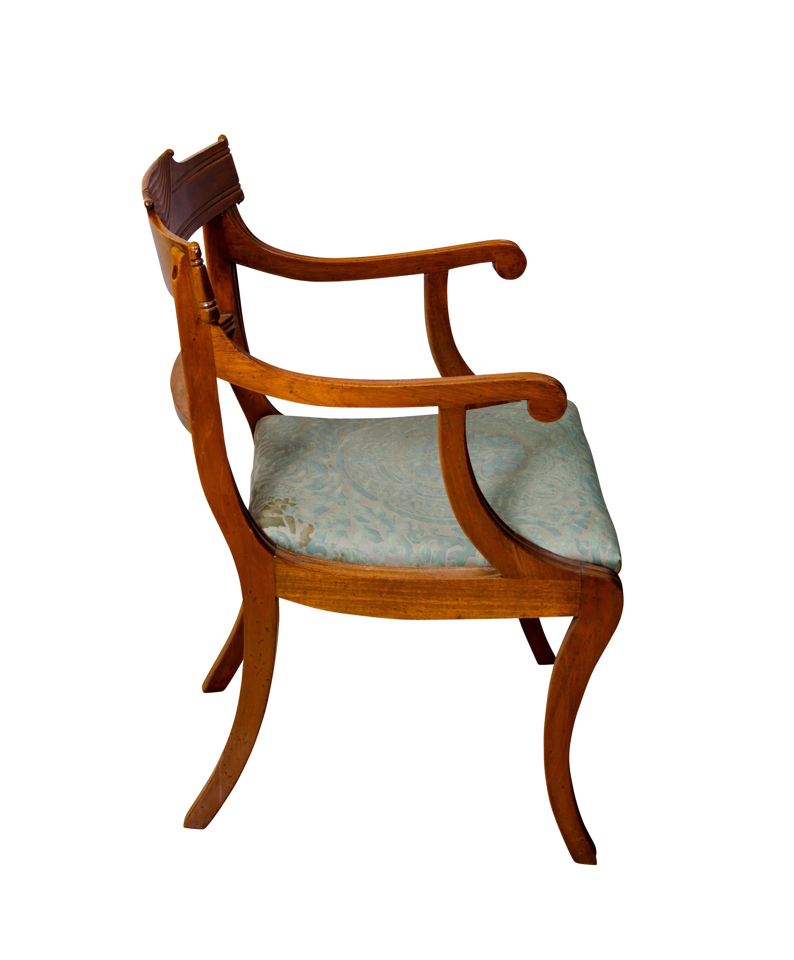 Early 19th Century Set of Sixteen Regency Mahogany Dining Chairs