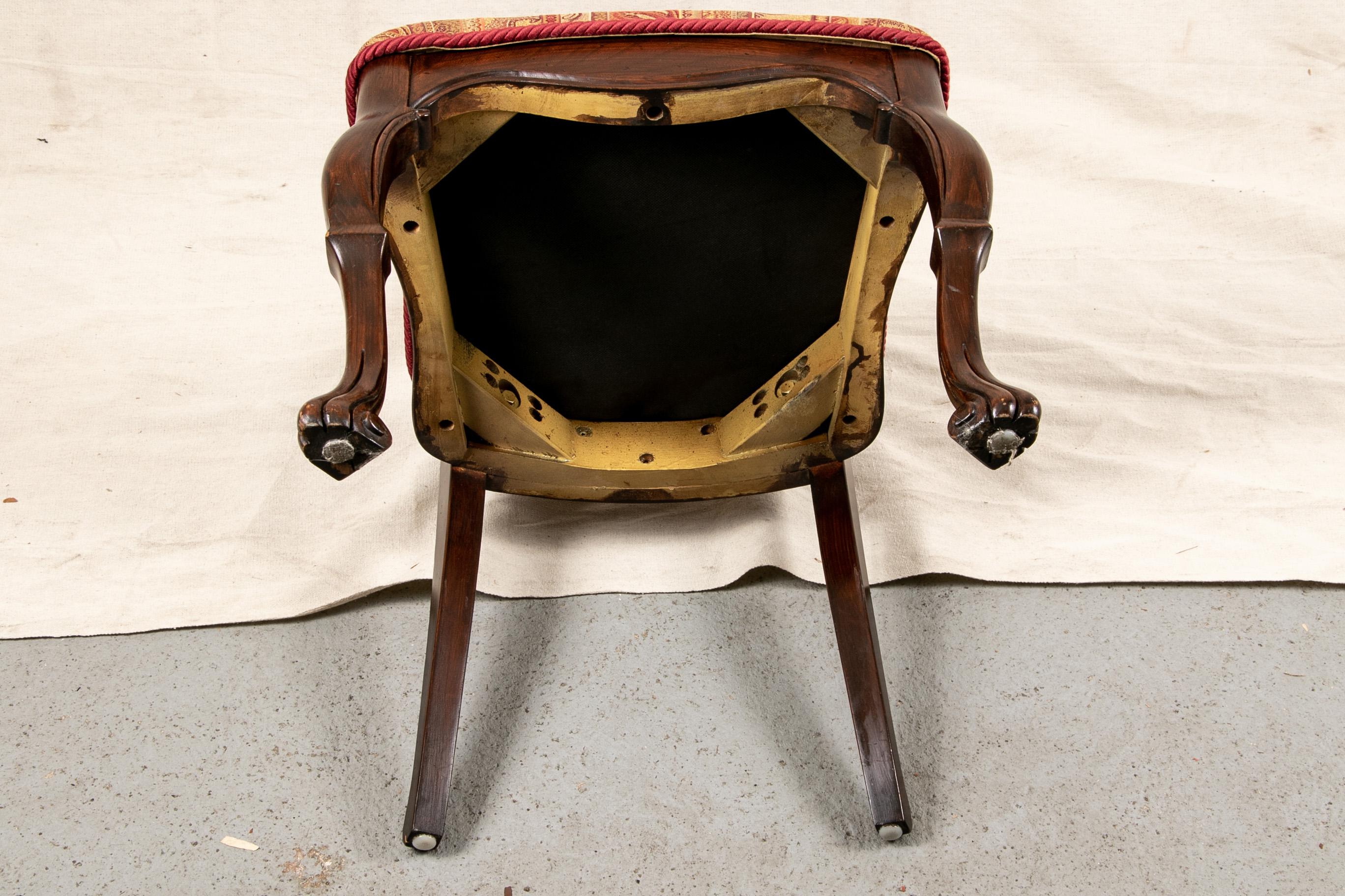 Set Of Sixteen Vintage Mahogany Georgian Style Dining Chairs 8