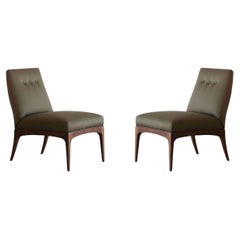 Set of Slipper Chairs by Erwin Lambeth, C. 1950s