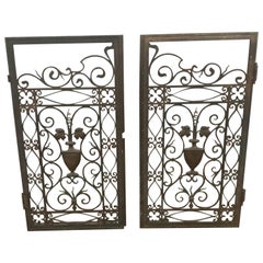 Set of Small Bronze Gates / Windows