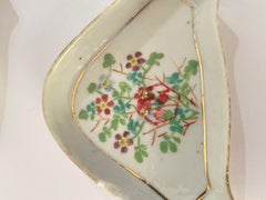 Set of Small Porcelain Serving Bowls, in a Wooden Box, China, 19th Century