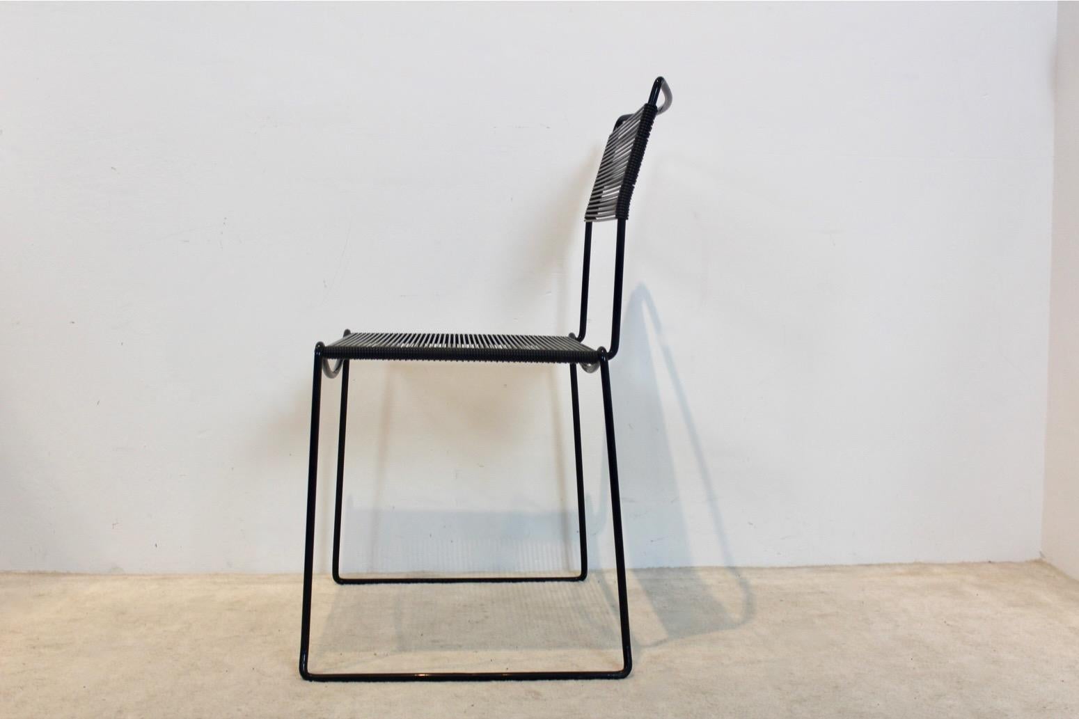 Set of Spaghetti Chairs by Giandomenico Belotti for Alias, Italy For Sale 2