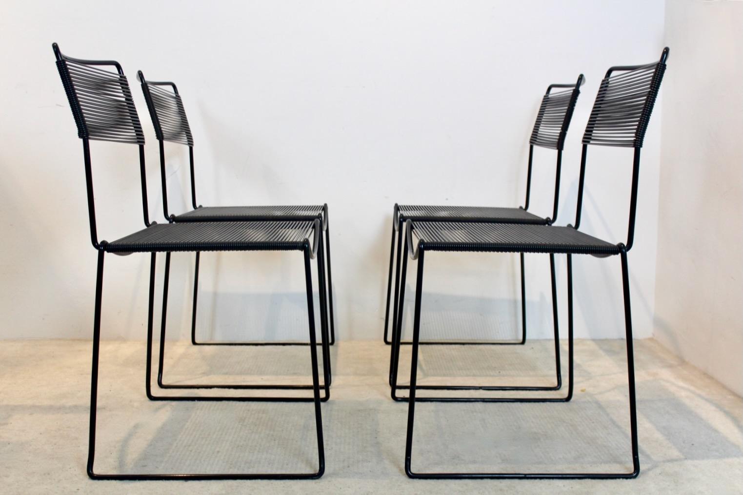 Italian Set of Spaghetti Chairs by Giandomenico Belotti for Alias, Italy For Sale