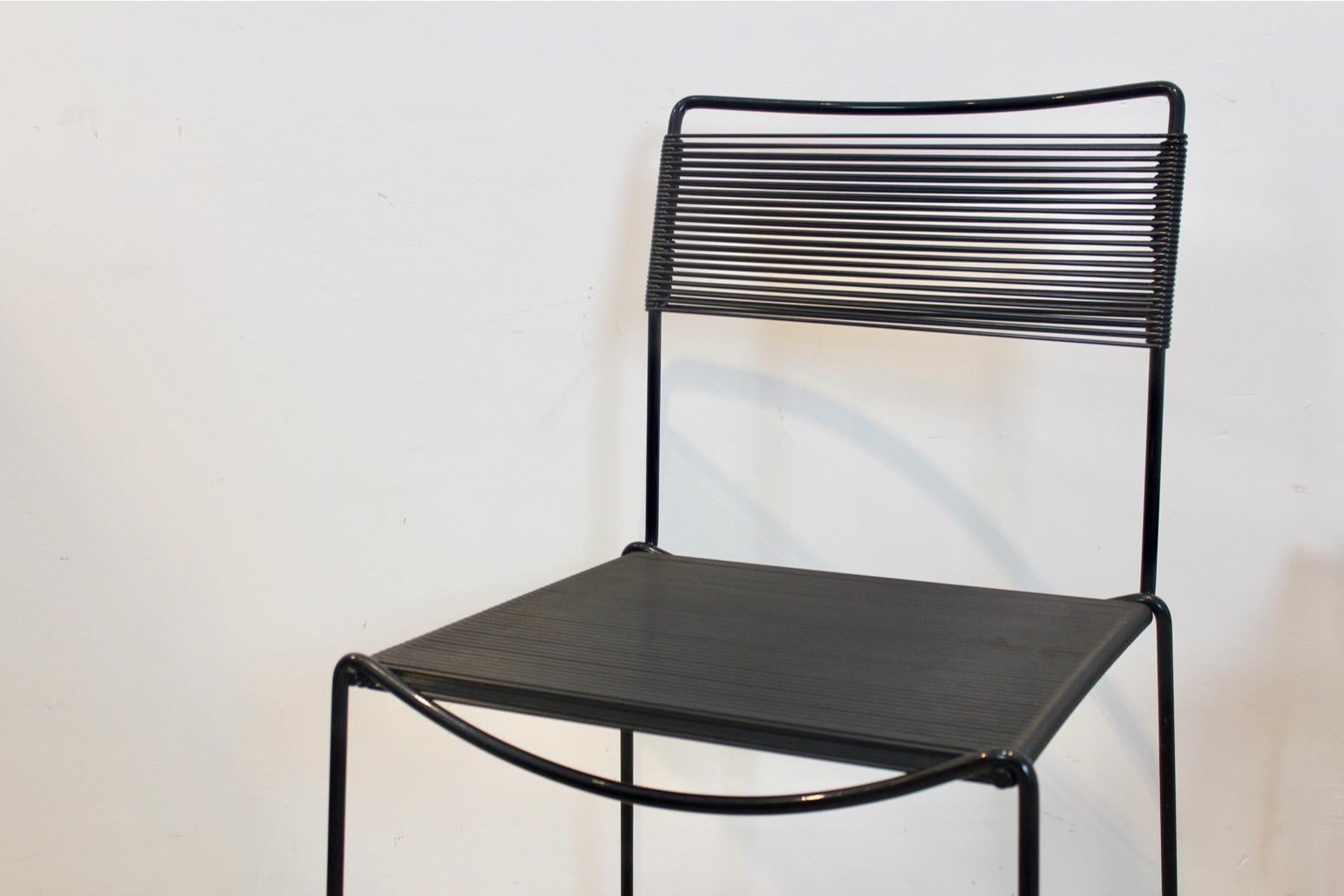 Set of Spaghetti Chairs by Giandomenico Belotti for Alias, Italy For Sale 1