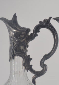 Set of Specter and Glass Decanters