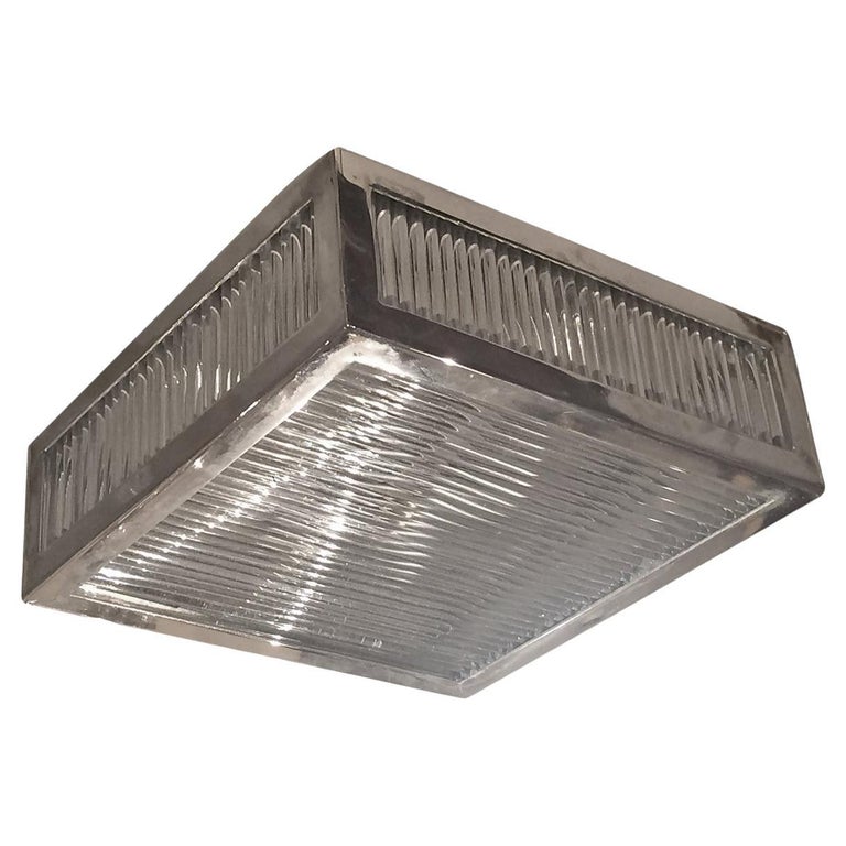 Set of Square Glass Rods Fixtures, Sold Individually For Sale at 1stDibs