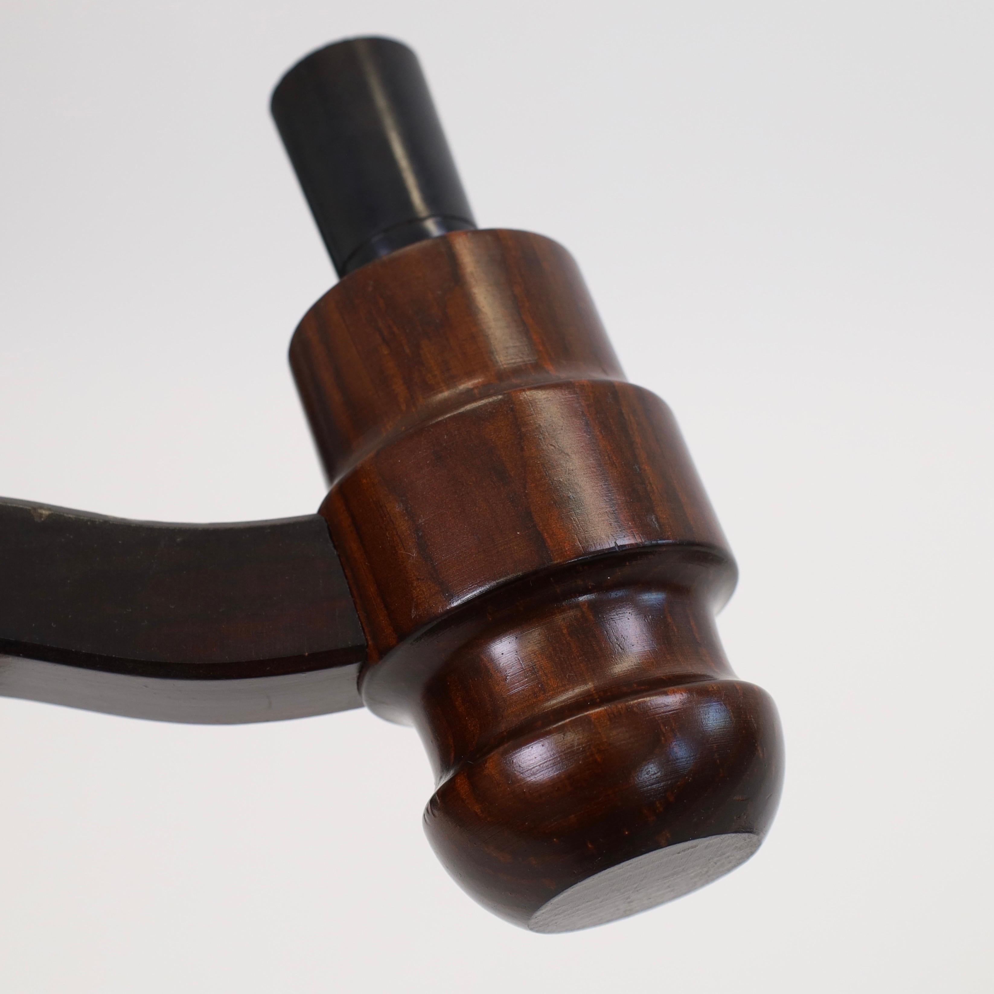 Juego de lámparas de pared de madera de pino teñida de Solbackens Svarveri, Suecia, años 70 en venta 3