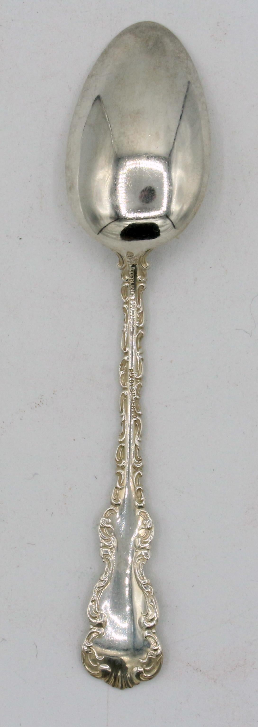 Other Set of Sterling Teaspoons by Whiting, 