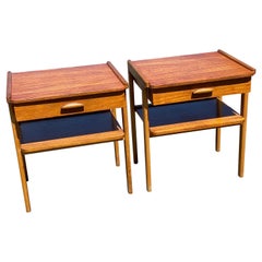 Set of Swedish Mid-Century Modern Nightstands