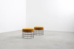 Set of T1 Wire Stools by Verner Panton, 1959