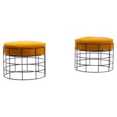 Set of T1 Wire Stools by Verner Panton, 1959