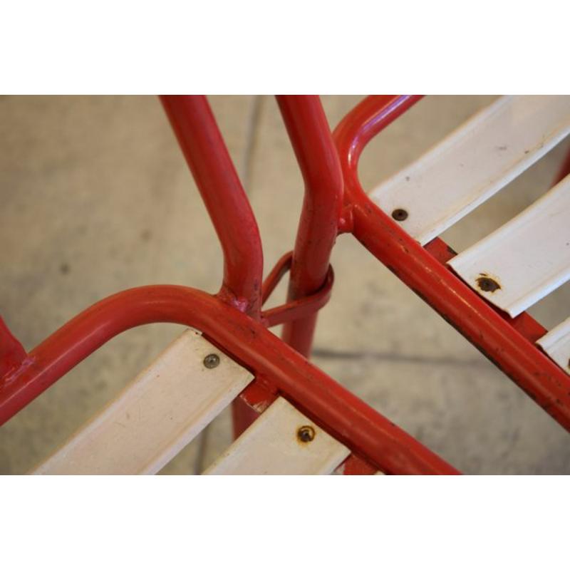 Ensemble de chaises savoyardes T4 de Tolix Bon état - En vente à Andrézieux-Bouthéon, FR