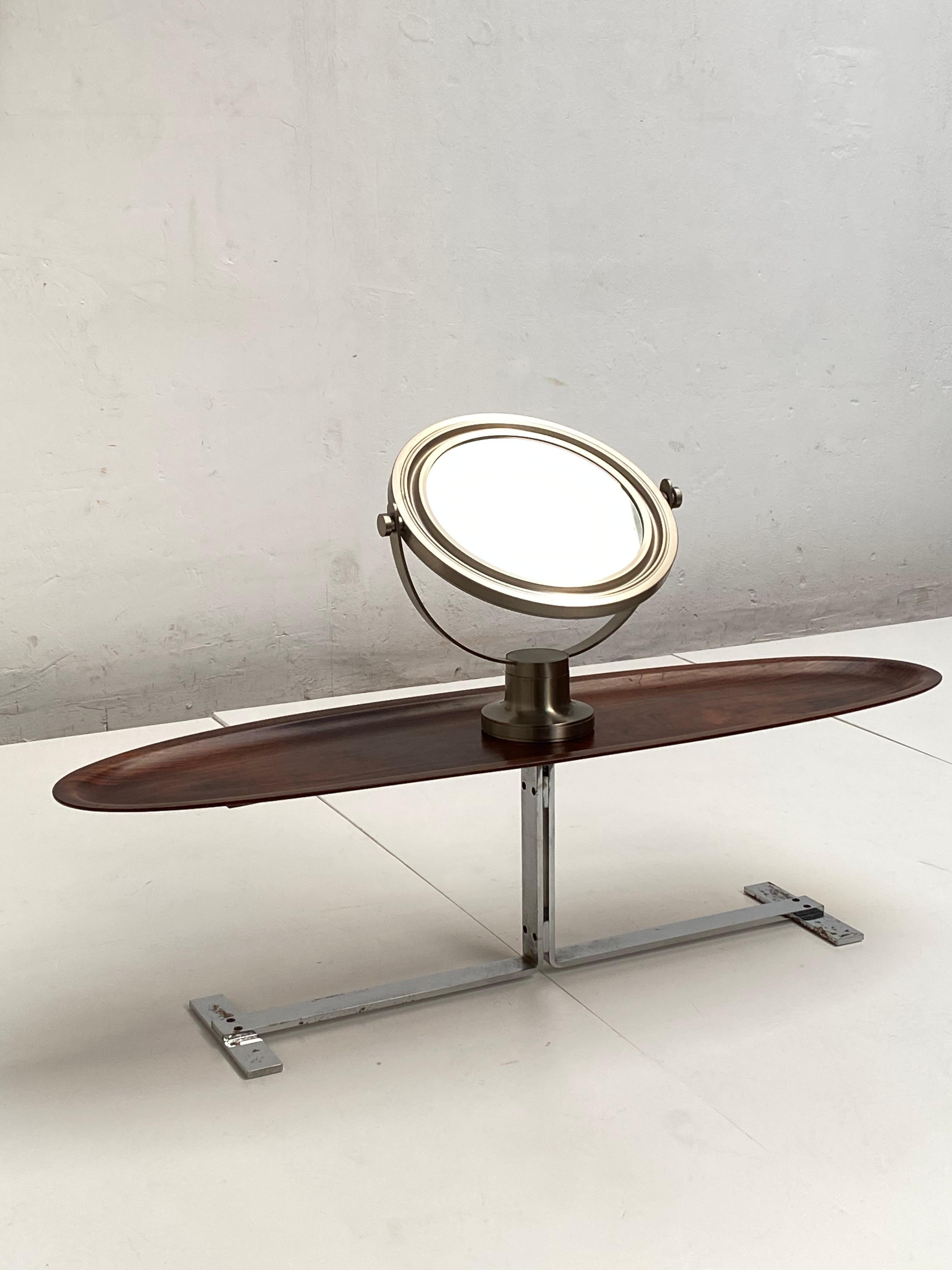 Set of Table and Wall Mirror 