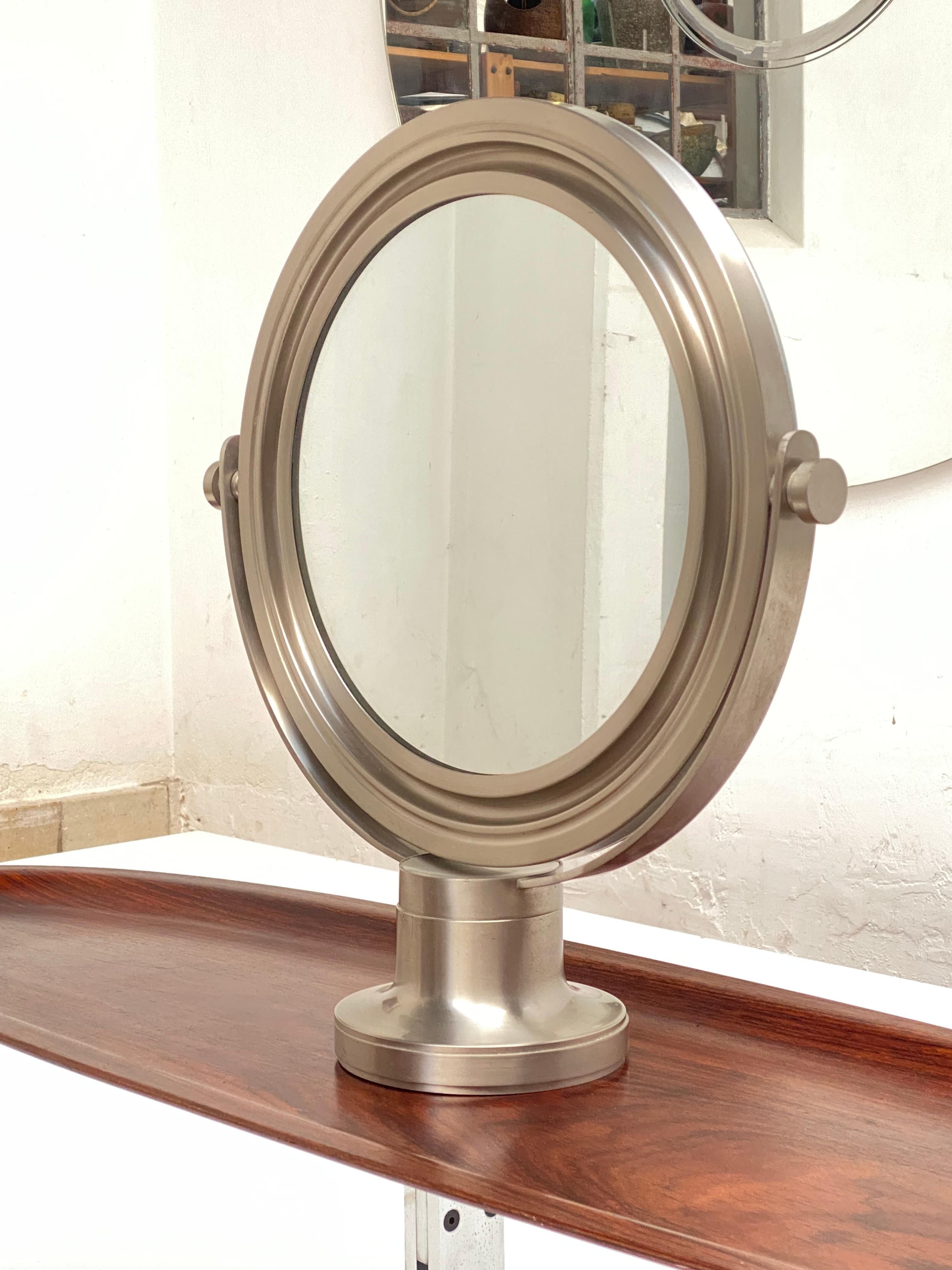 Mid-Century Modern Set of Table and Wall Mirror 