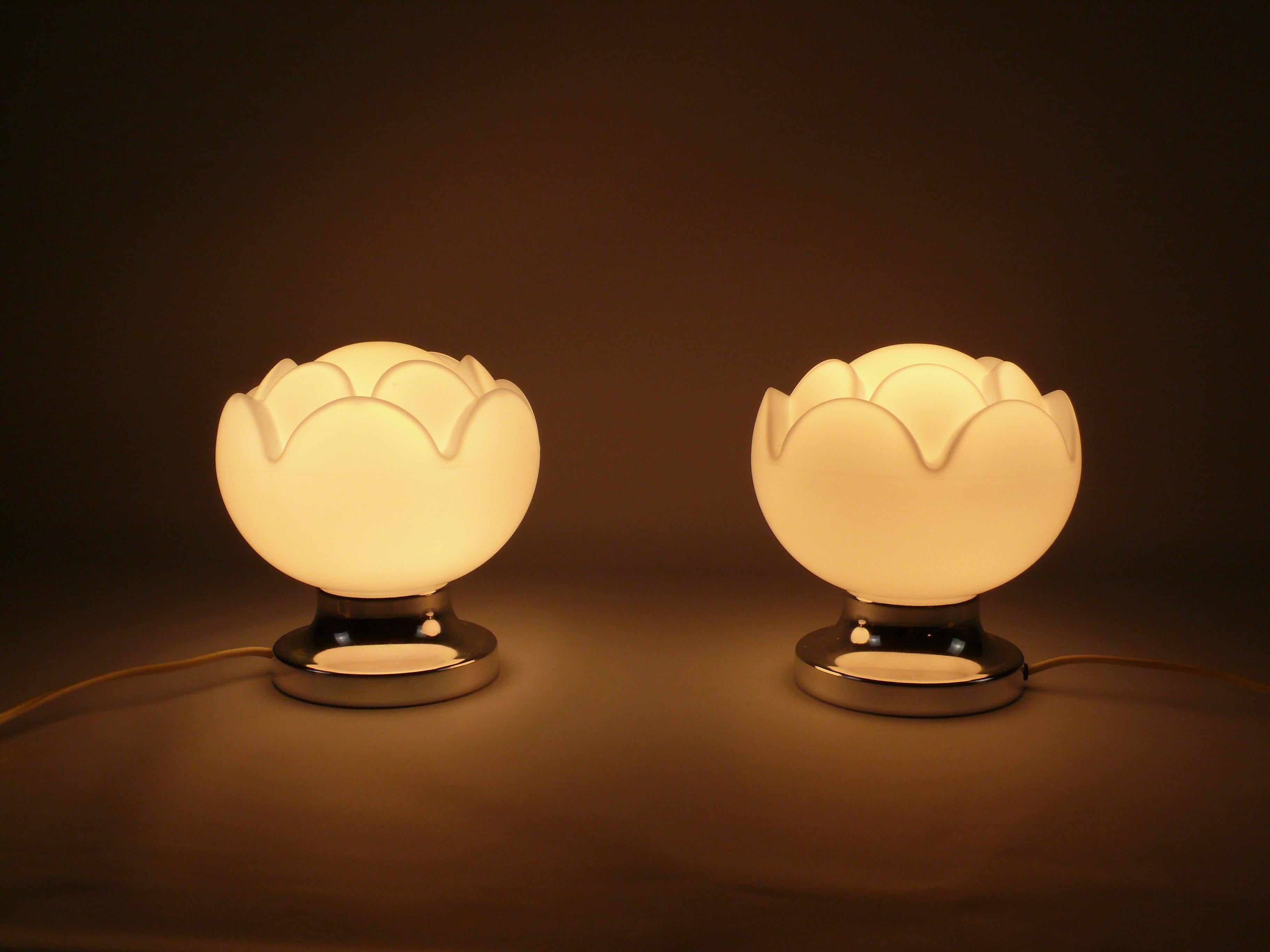 Mid-Century Modern Set of Table Lamps by Peill & Putzler in Germany, 1970s
