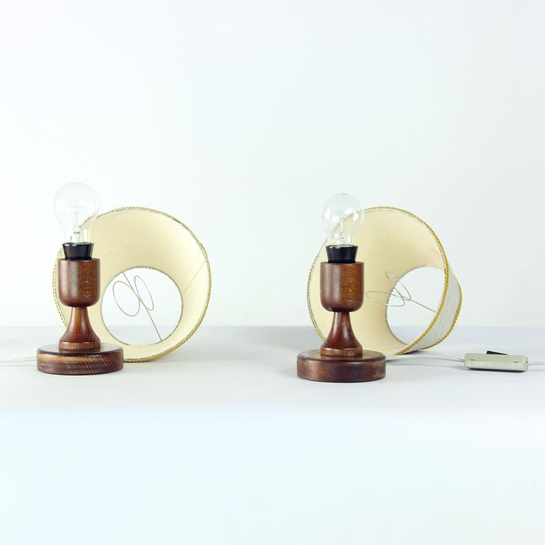 Set Of Table Lamps, Czechoslovakia 1960s For Sale 1