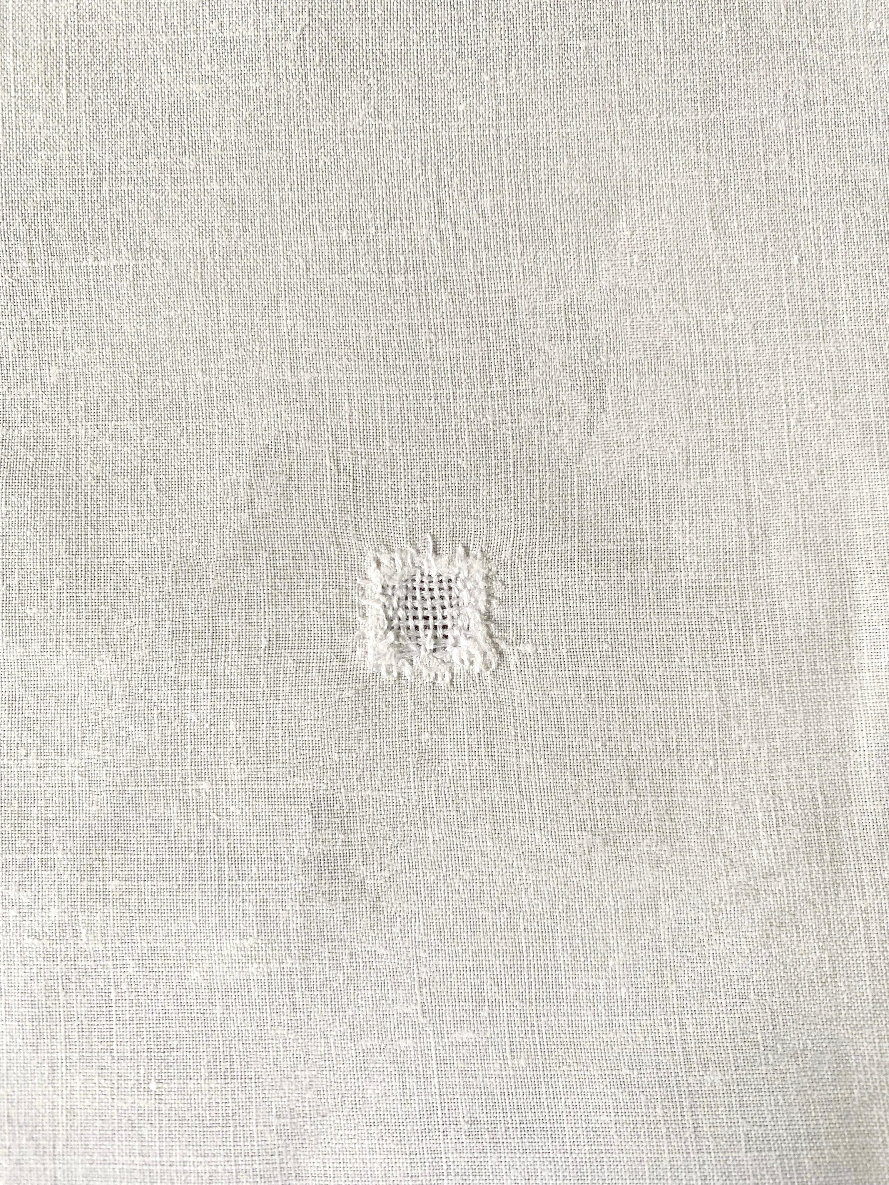 monogram white linen fabric table napkin pricelist