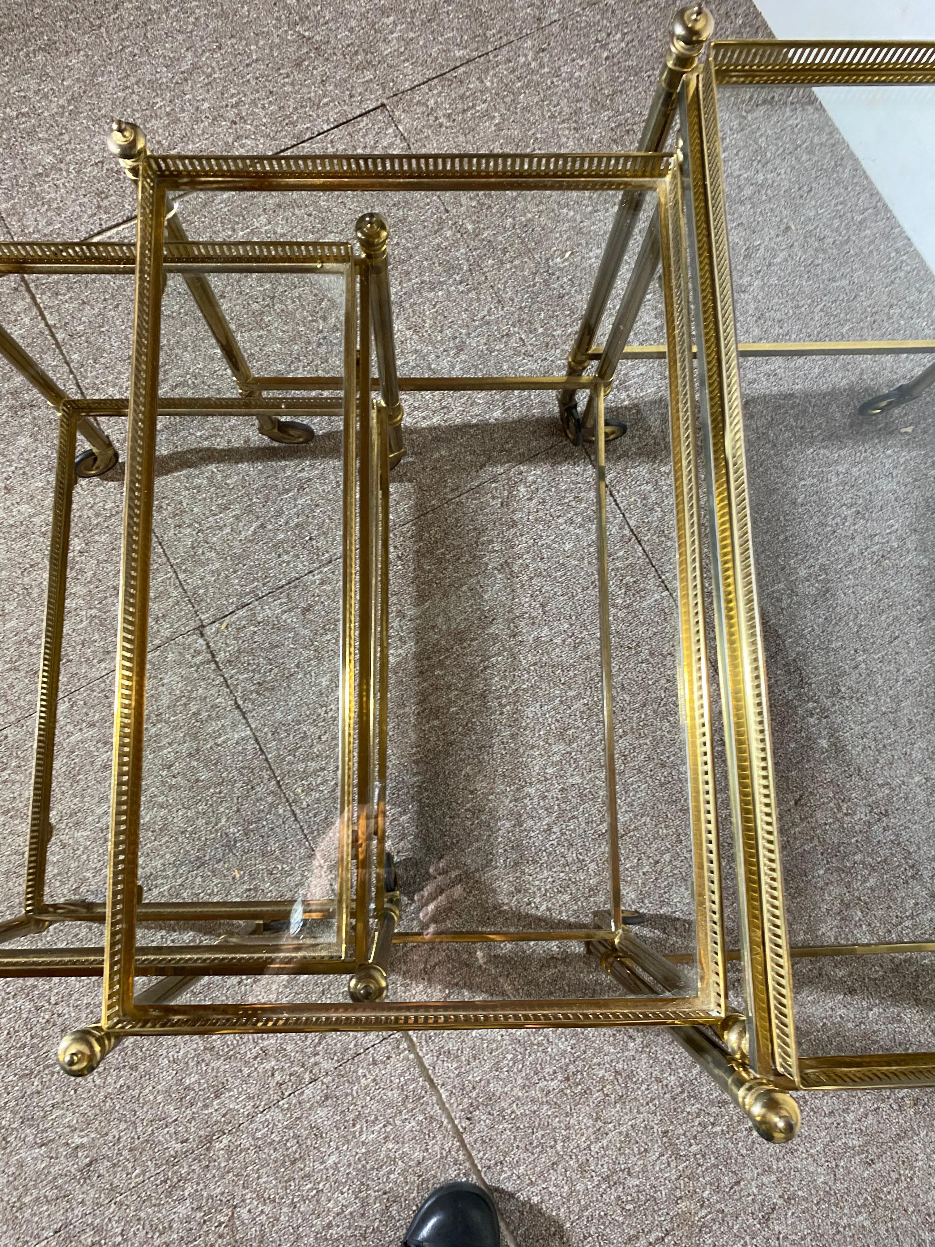 Set of tables, Maison Jansen, Paris In Good Condition For Sale In Nice, FR