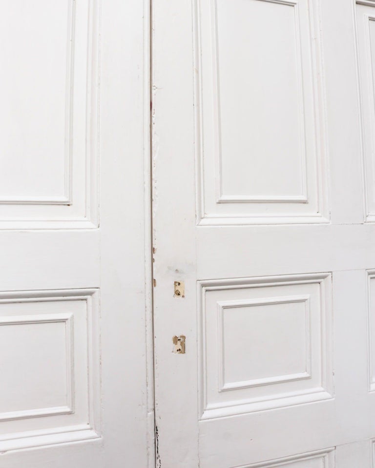 Set of Tall 8Panel Room Dividing Doors For Sale at 1stDibs