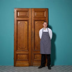 Set of Tall Louis Style French Oak Double Doors