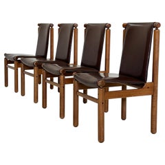 Set of Tapiovaara dining chairs by La Permanente Cantù