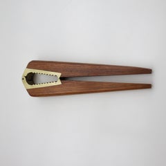 Ensemble de casse-noisettes en teck et acier par Digsmed:: Danemark:: 1970