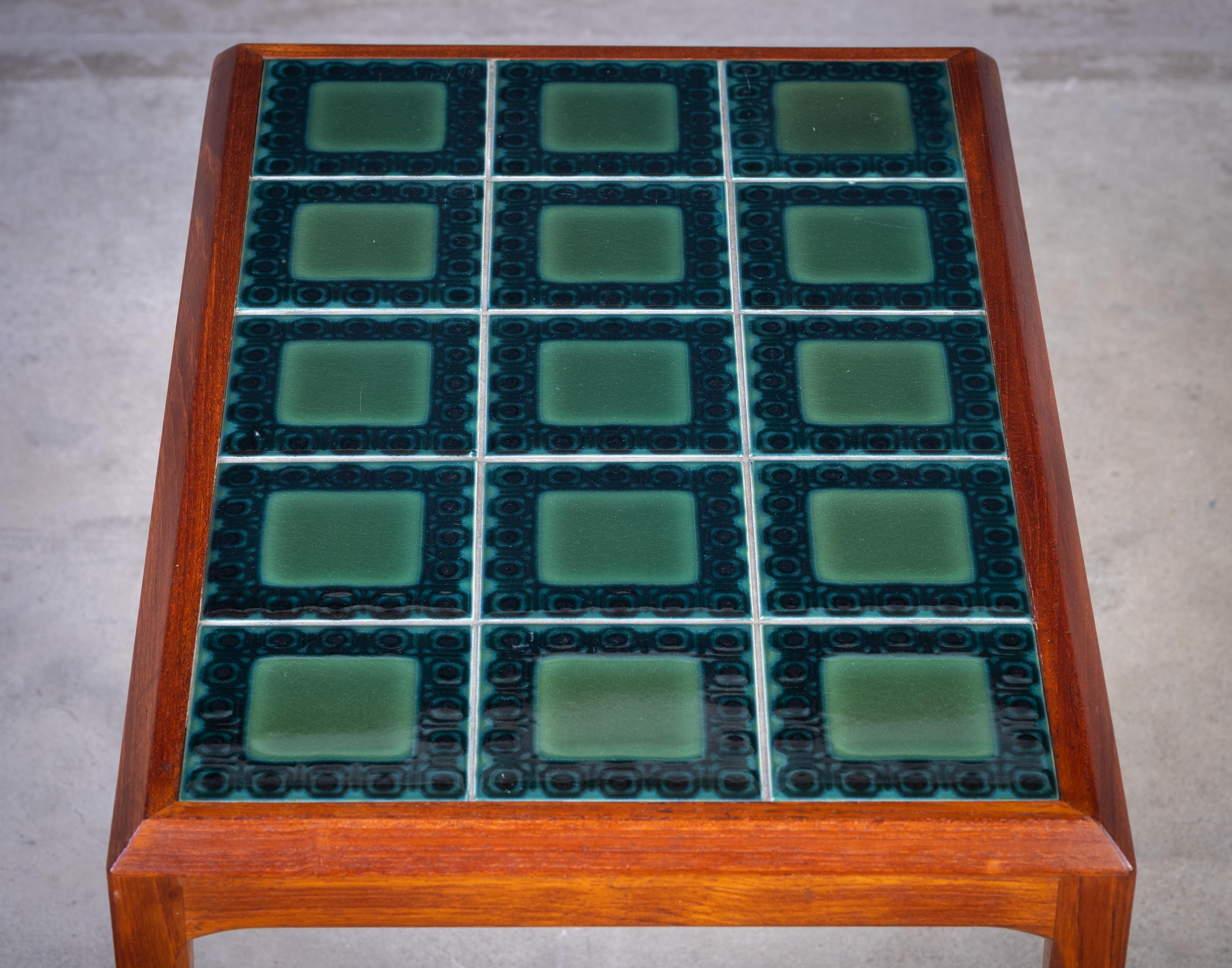 Satz von Teakholz-Nesttischen von Johannes Andersen für Silkeborg Møbelfabrik, 1960er Jahre im Zustand „Gut“ im Angebot in Nørre Aaby, DK