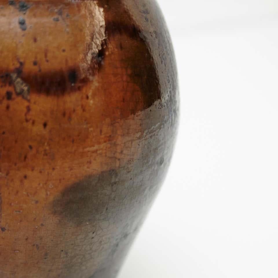 Set di lacrime del 20° secolo dipinte a mano in ceramica tradizionale rustica e popolare in vendita 8