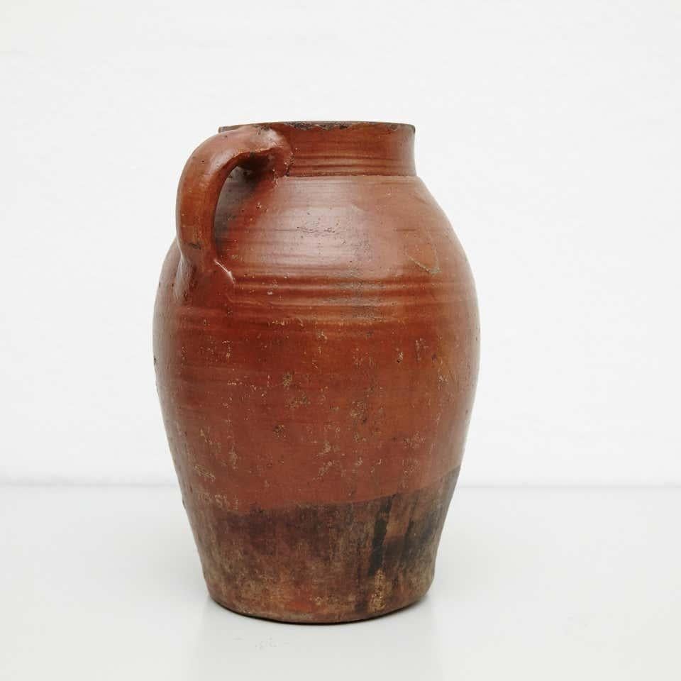 Set di lacrime del 20° secolo dipinte a mano in ceramica tradizionale rustica e popolare In condizioni buone in vendita a Barcelona, ES