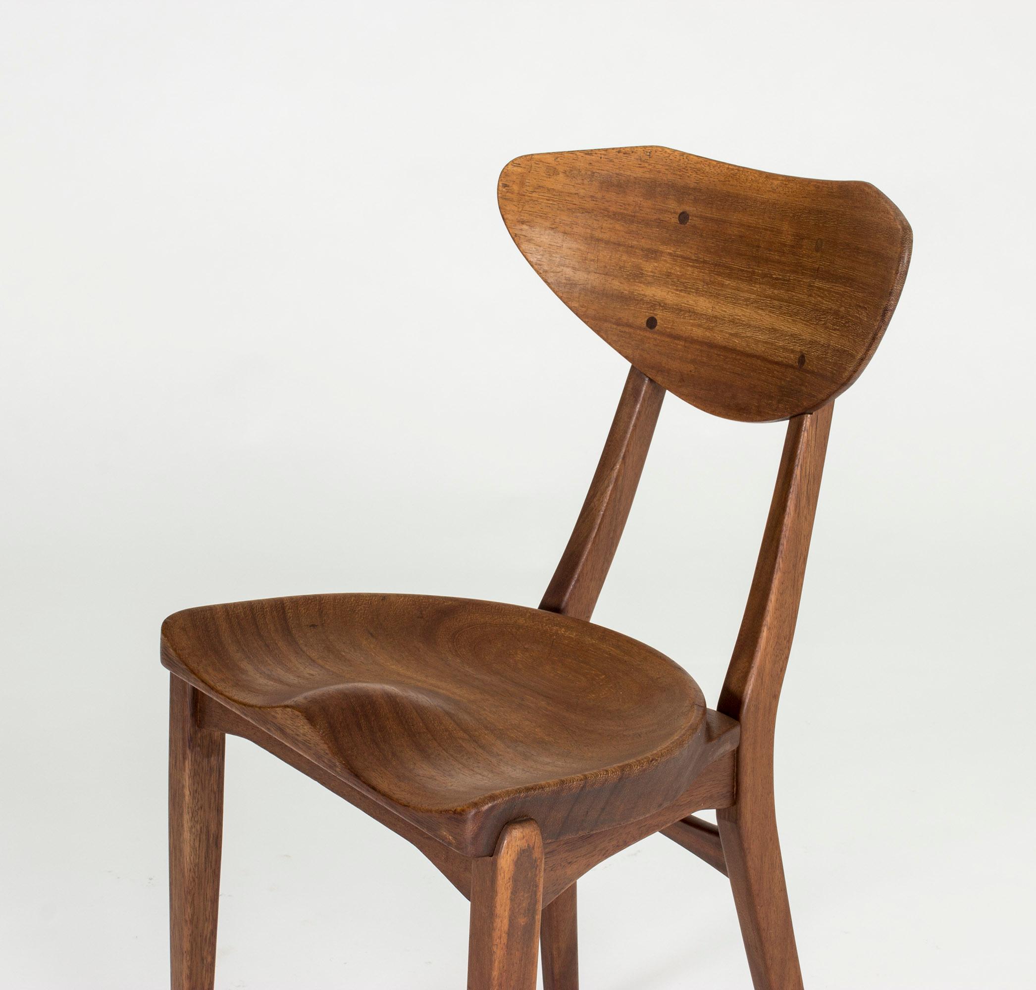Set of Ten 1950s Dining Chairs by Richard Jensen and Kjærulff Rasmussen 3