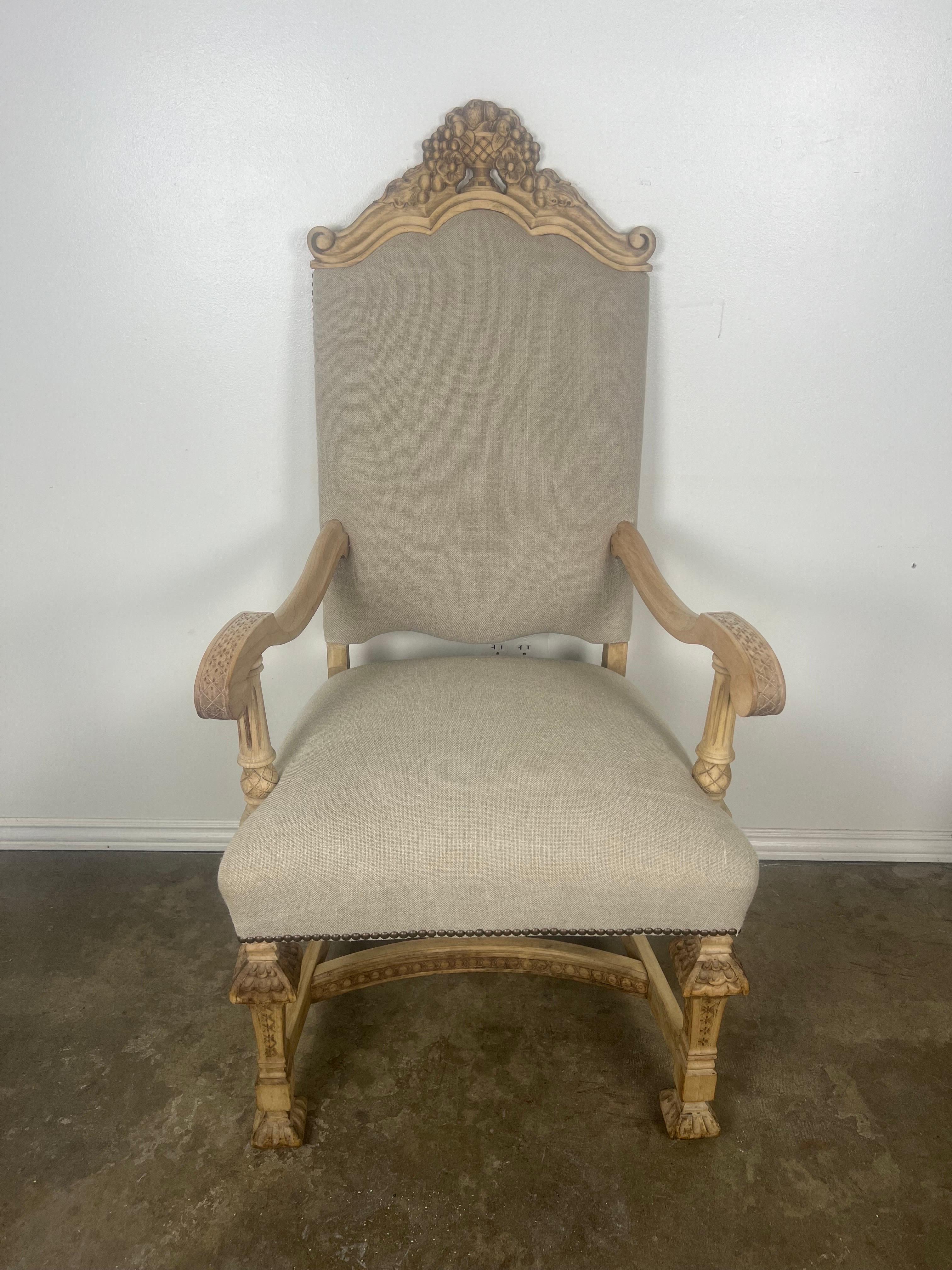 Set of Ten 19th C. Italian Dining Chairs For Sale 3