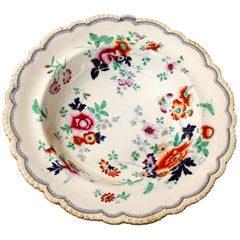 Set of Ten Antique English Ironstone Rim Soup Plates, Hicks, Meigh and Johnson