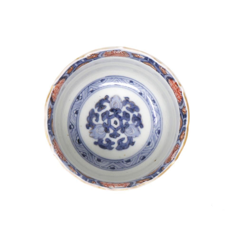 Satz von zehn antiken japanischen Imari Porcelain Tassen (Meiji-Periode) im Angebot