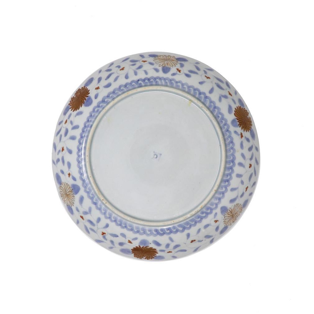 Japonais Ensemble de dix assiettes à dîner anciennes en porcelaine Imari Porcelain japonaise en vente