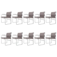 Set of Ten Armchairs, JH 811 by Hans J. Wegner