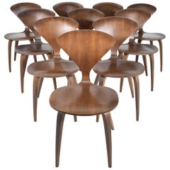 Set of Ten Cherner Side Chairs