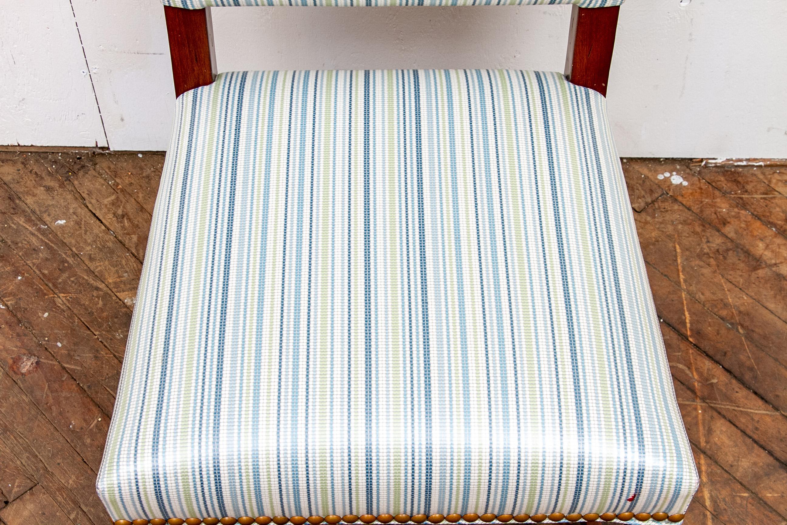 Set of Ten Custom Upholstered  Tavern Style Chairs 3