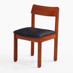 Set of Ten Danish Style Mahogany Dining Chairs, C. 1955.