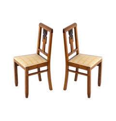 Set Of Ten Dining Chairs, 1939-1949, Portugal, Art Deco