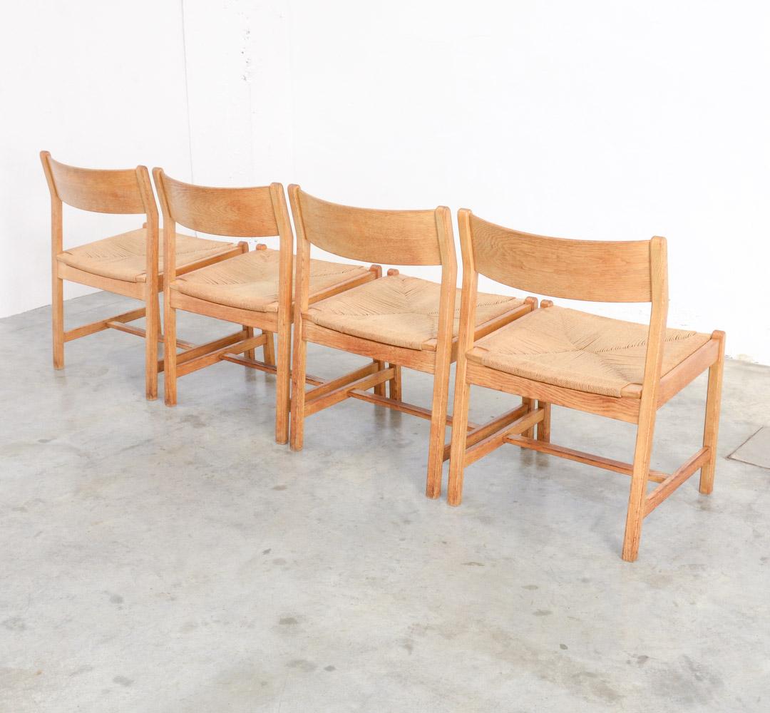 Set of Ten Dining Chairs by Borge Mogensen for C.M. Madsens Fabrikker, Denmark 4