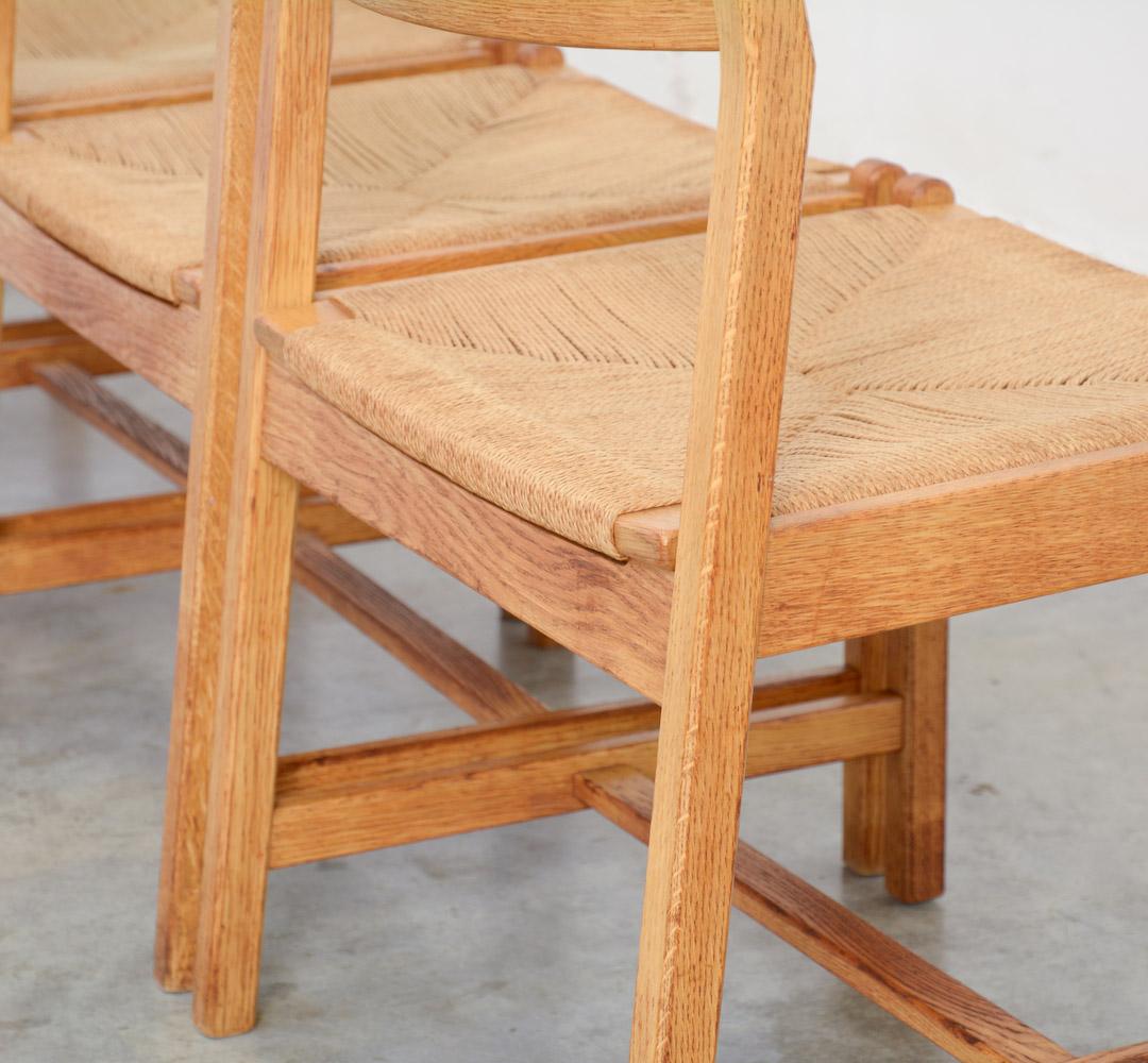 Set of Ten Dining Chairs by Borge Mogensen for C.M. Madsens Fabrikker, Denmark 5