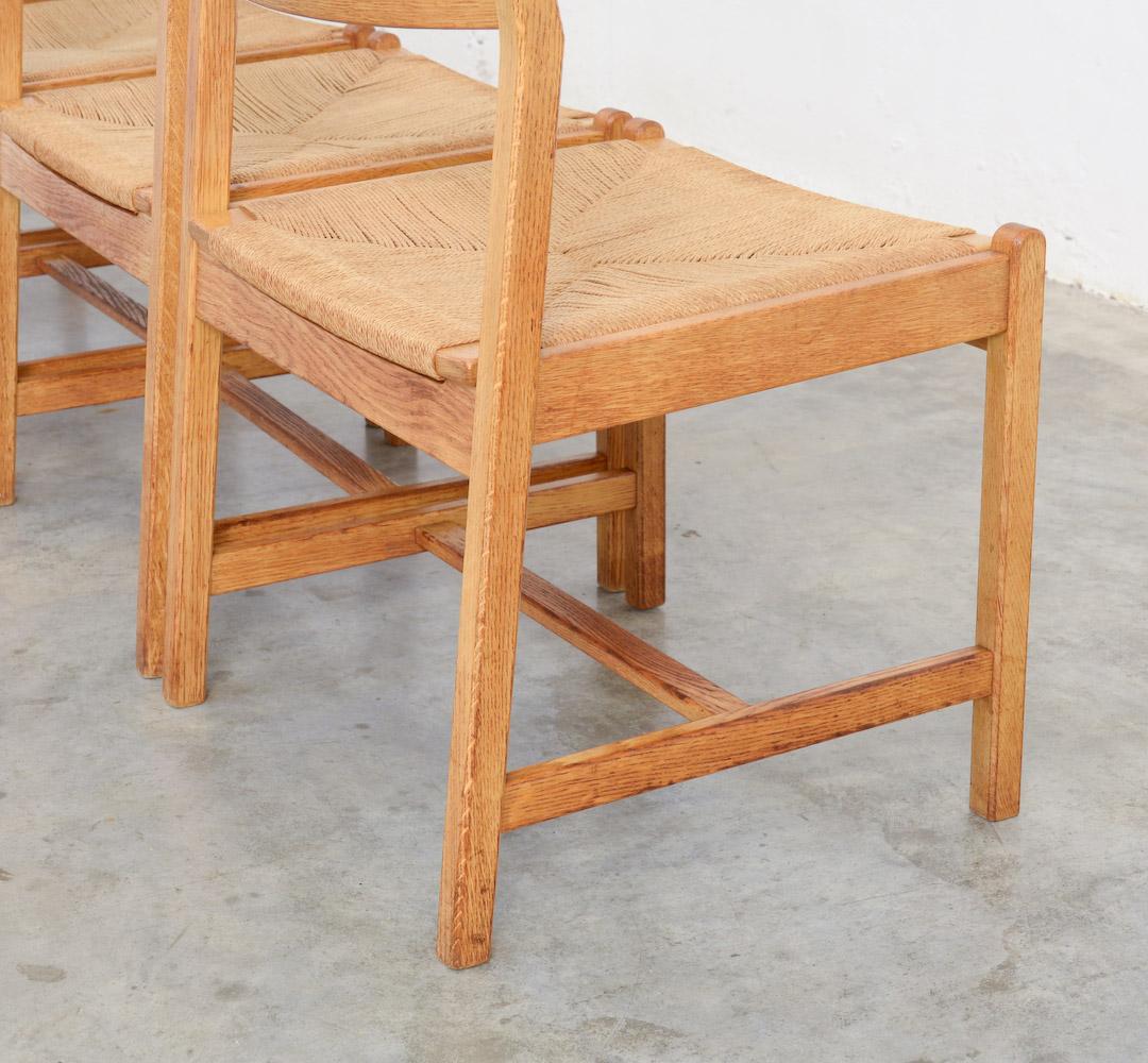 Set of Ten Dining Chairs by Borge Mogensen for C.M. Madsens Fabrikker, Denmark 6