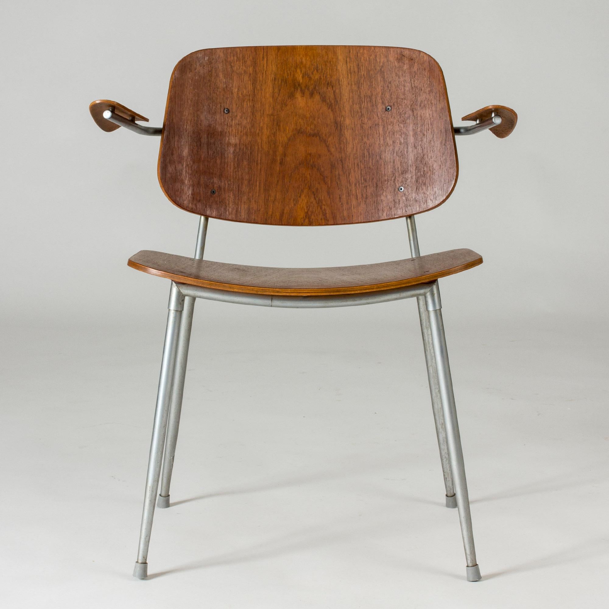 Mid-20th Century Set of Ten Dining Chairs by Børge Mogensen, Denmark, 1960s For Sale
