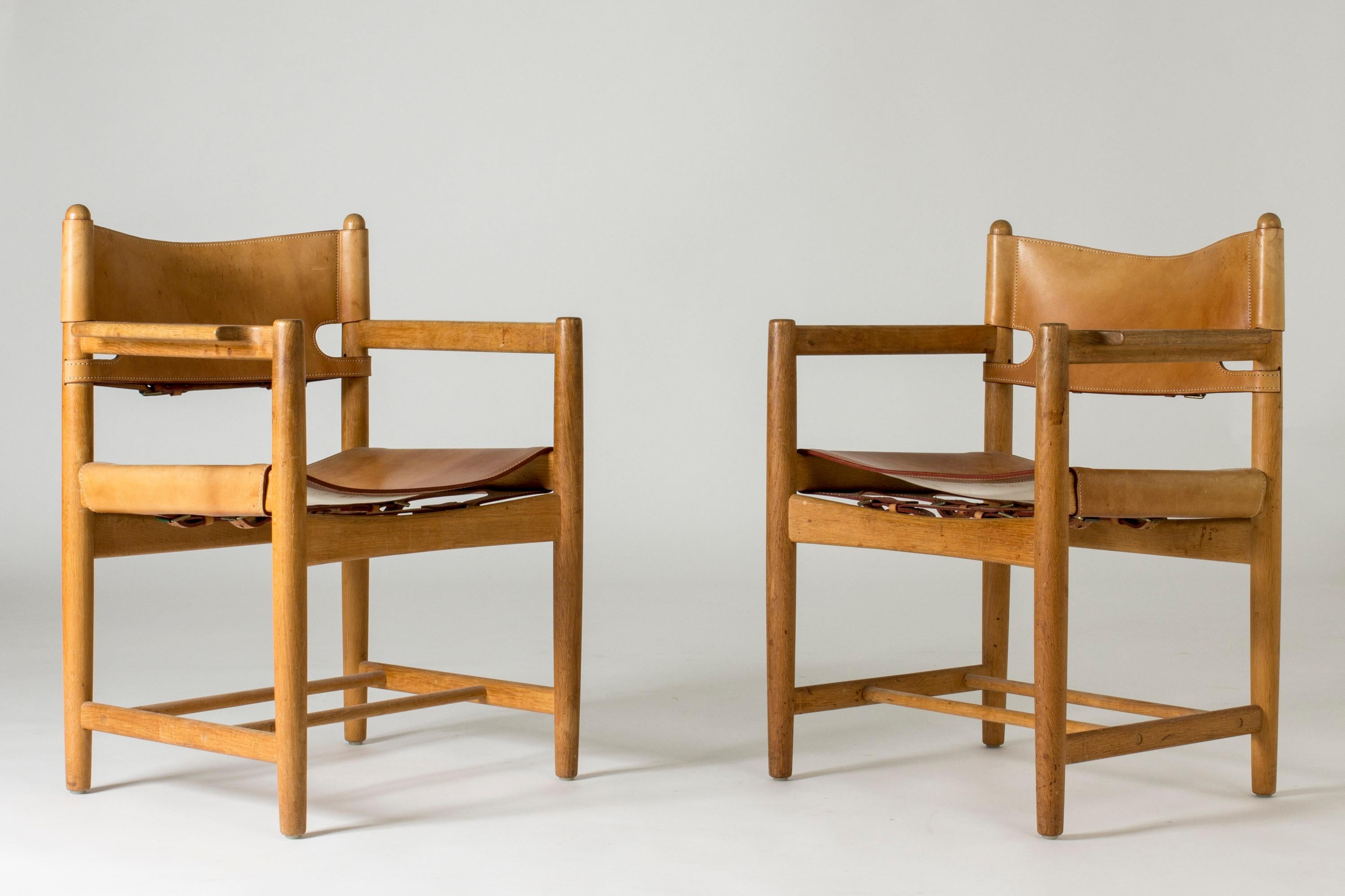 Set of Ten Dining Chairs by Børge Mogensen, Fredericia, Denmark, 1960s 3