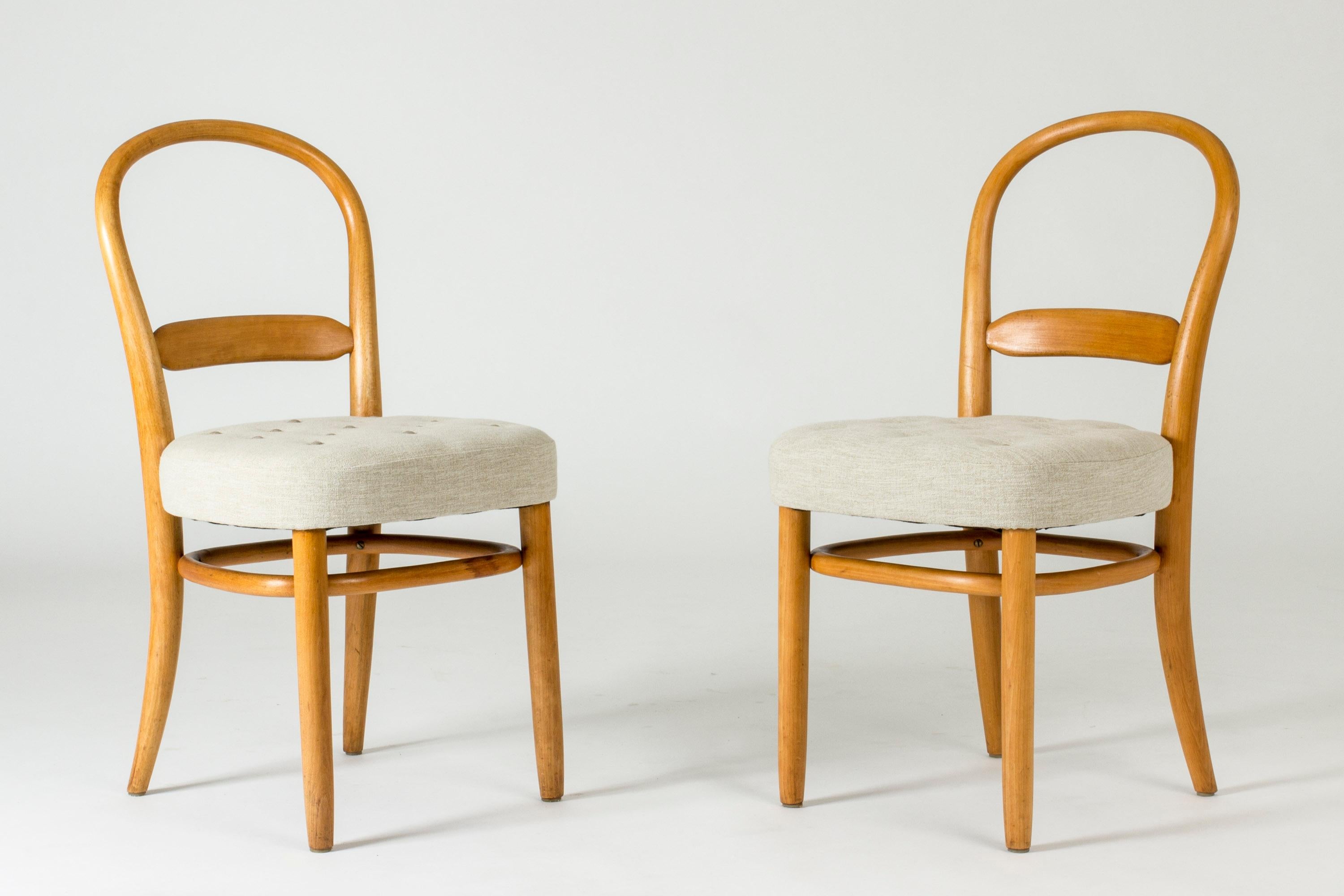 Scandinave moderne Ensemble de dix chaises de salle à manger par Carl-Axel Acking, Suède, 1937 en vente